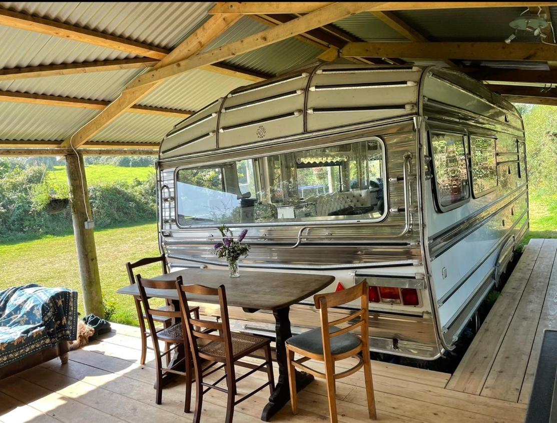 The Quarry Caravan Falmouth Esterno foto