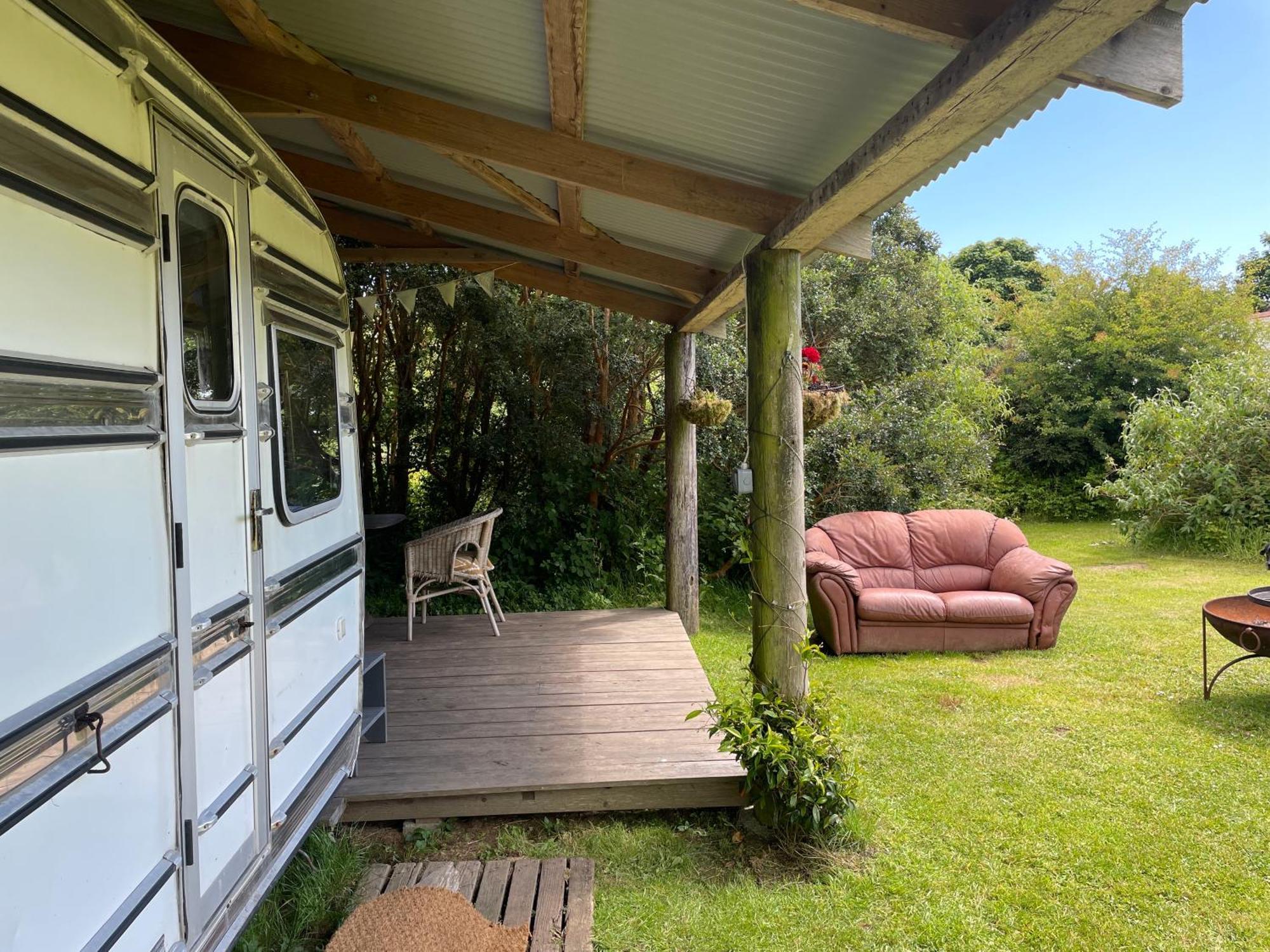 The Quarry Caravan Falmouth Esterno foto