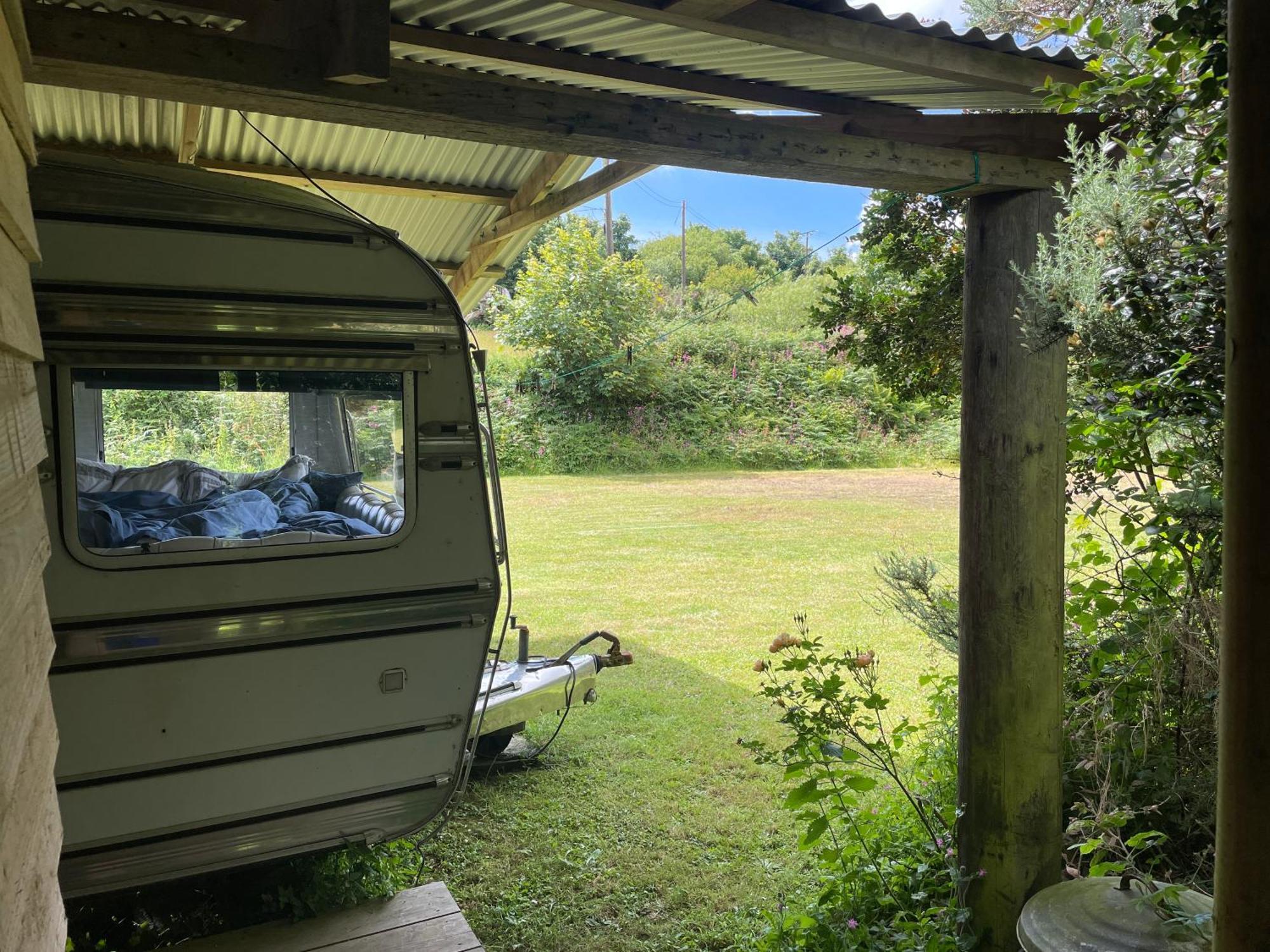 The Quarry Caravan Falmouth Esterno foto