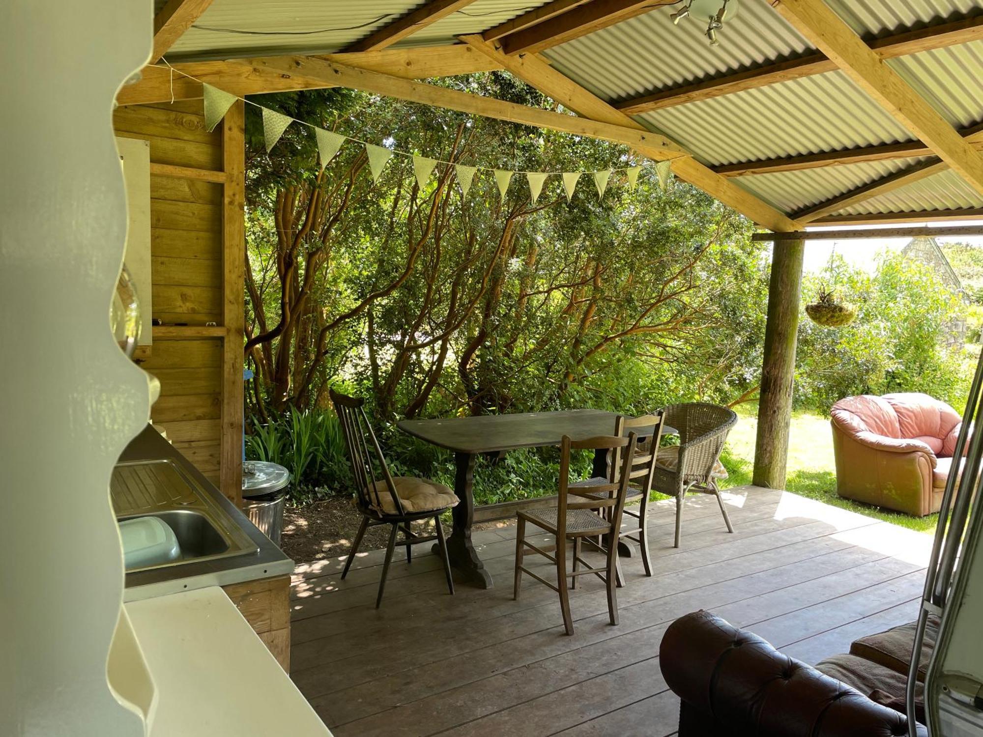 The Quarry Caravan Falmouth Esterno foto
